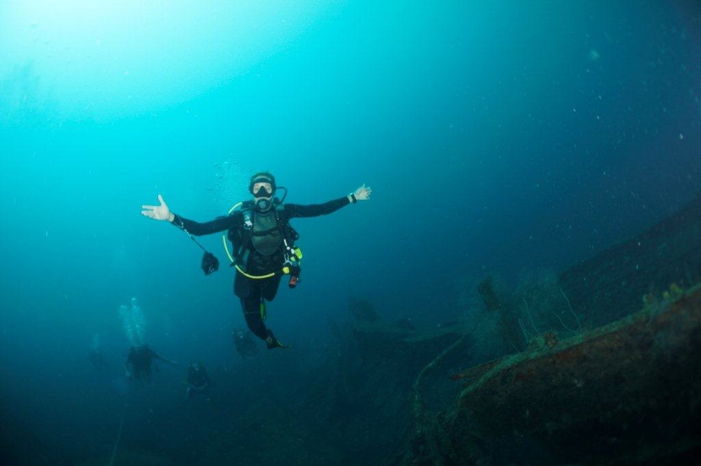 Bianca C diving with Eco Dive